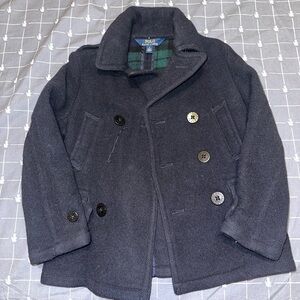 Polo by Ralph Lauren Kids Black Pea Coat